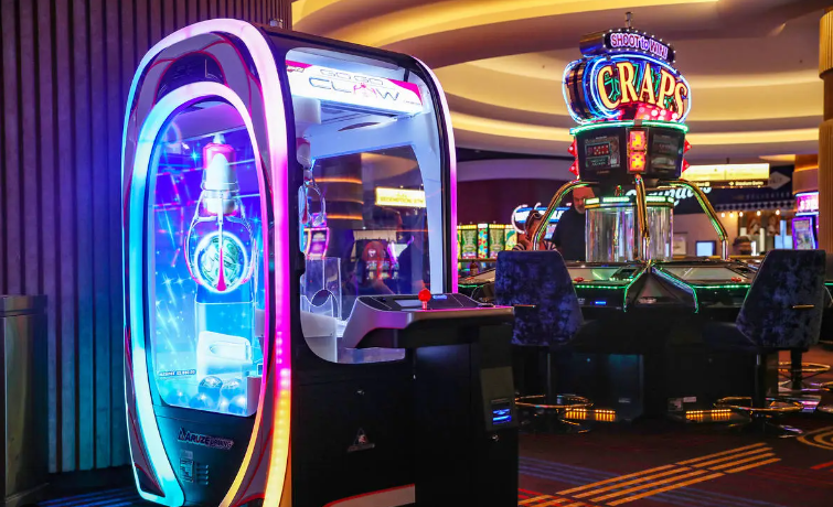 Claw machines in casinos